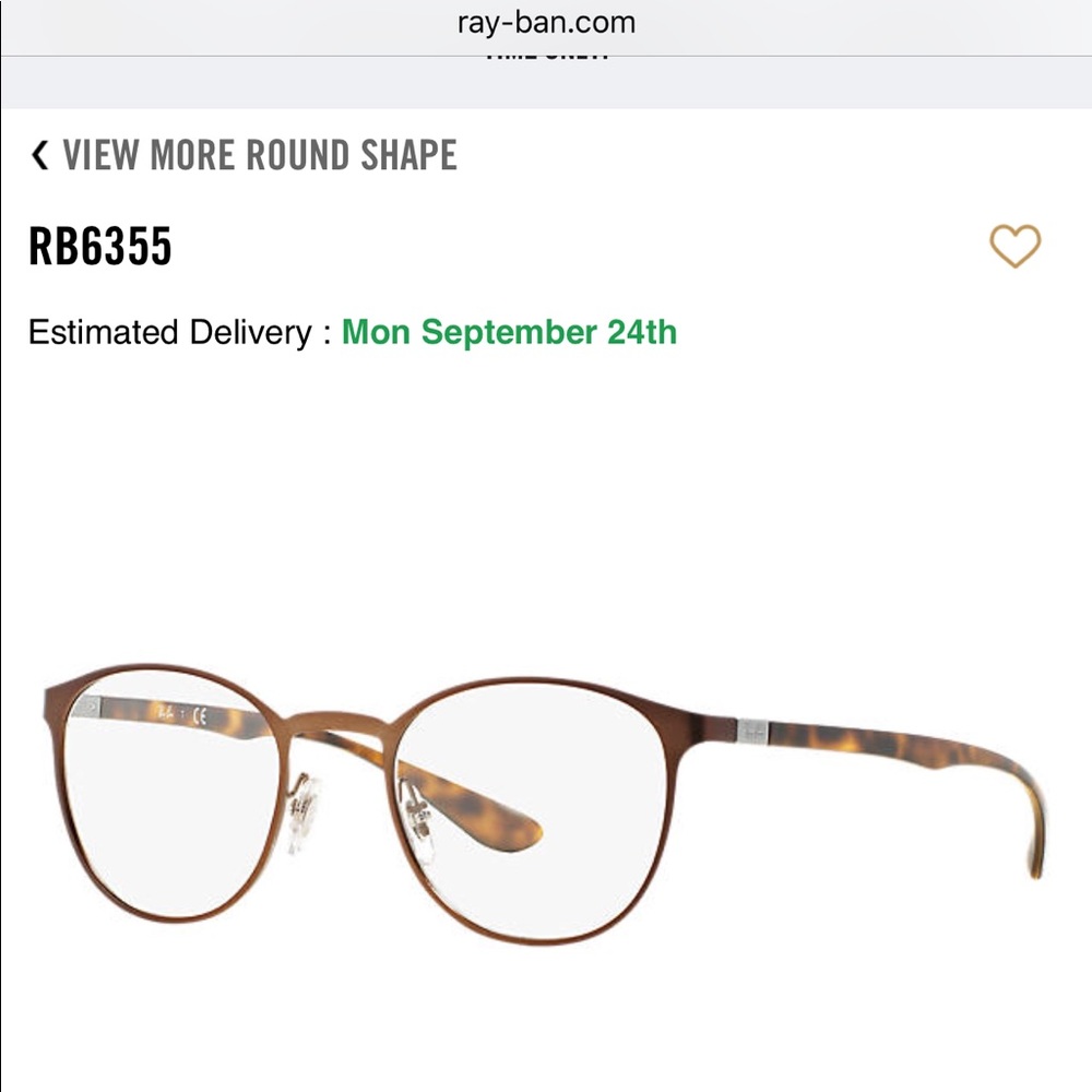 Ray Ban eyeglasses